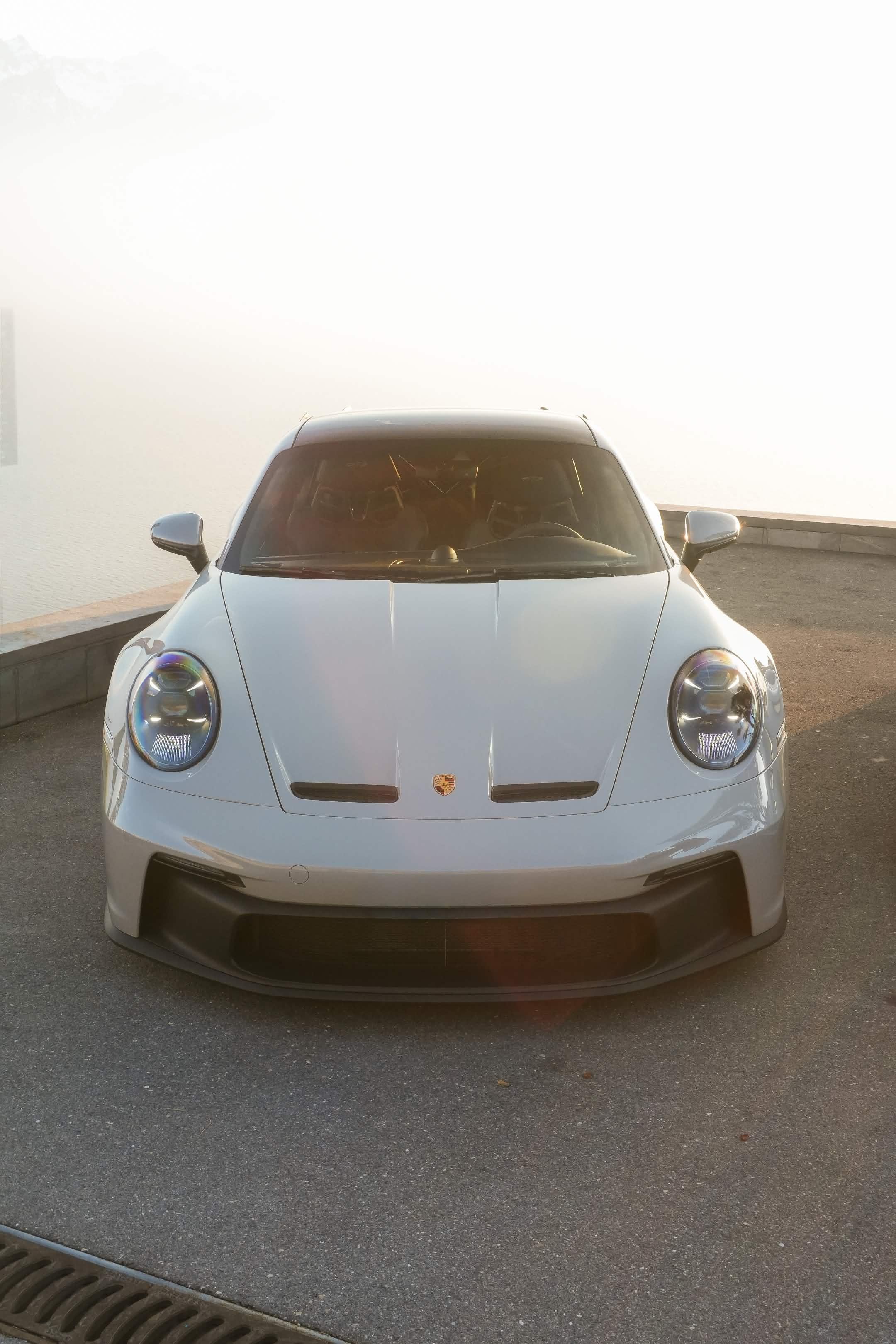 Porsche 911 GT3 RS — brouillard