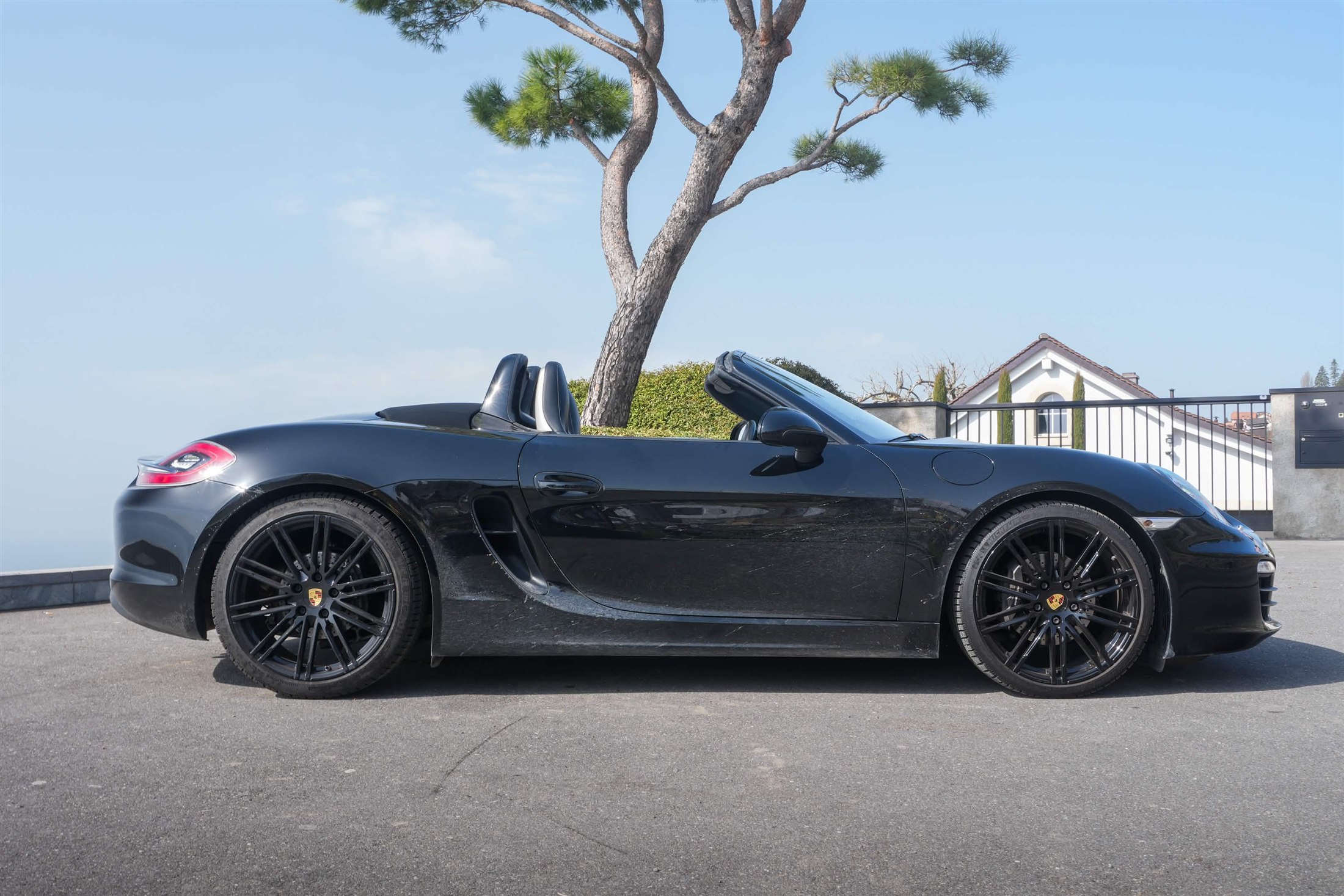 Porsche Boxster — lac Léman